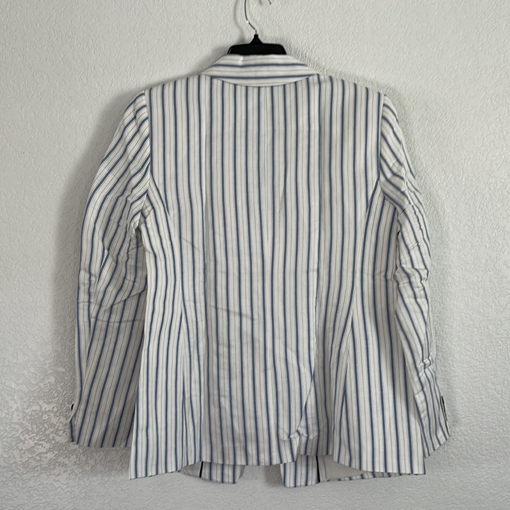 LOFT Striped Modern Blazer | 12 - Picture 11 of 11